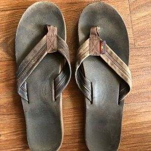 🌈 Rainbow sandals! Women’s large